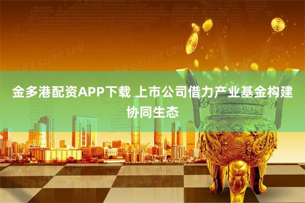 金多港配资APP下载 上市公司借力产业基金构建协同生态